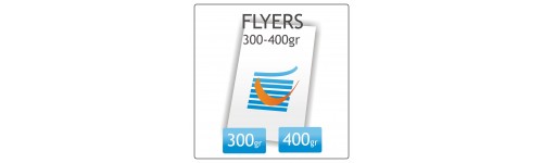 Flyers 300 - 400 gr
